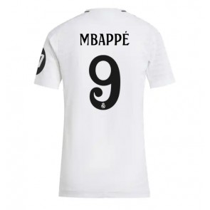 Real Madrid Kylian Mbappe #9 Hemmatröja Kvinnor 2024-25 Kortärmad